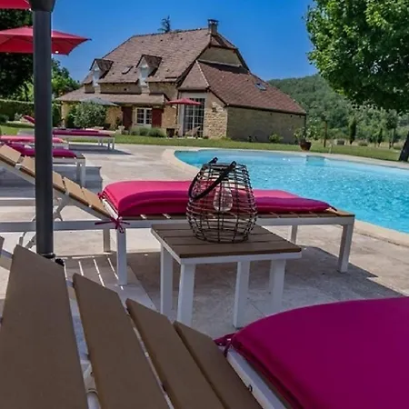 Ancienne grange rénovée avec piscine